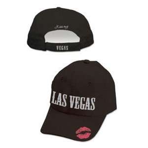  Las Vegas Womens Hat Kiss Black: Kitchen & Dining