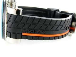 GRAHAM GRAND SILVERSTONE STOWE GMT FLYBACK MENS WATCH  