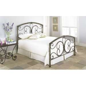  Symphony Aged Bronze Finish Queen Size Iron Metal Bed 