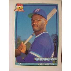  1991 Topps #588 Mark Whiten [Misc.]
