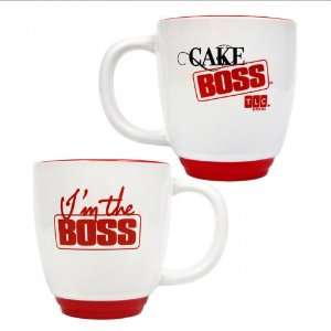  Cake Boss Im the Boss Mug   White 