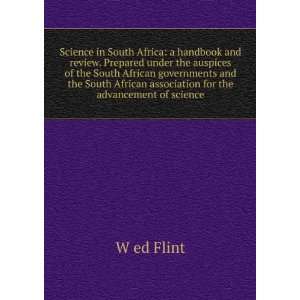   African association for the advancement of science W ed Flint Books
