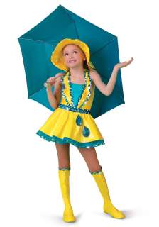 WISH COME TRUE Singing in The Rain Yellow Dance Pageant Costume 