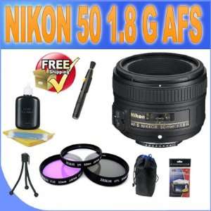  Nikon 50mm f/1.8G AF S NIKKOR Lens for Nikon Digital SLR 