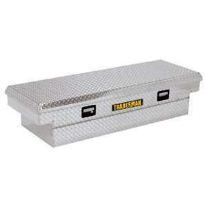   Professional Grade Bright Aluminum Deep Cross Bed Tool Box: Automotive