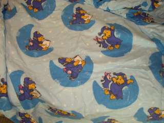 Disney Winnie Pooh Twin Children Bed Sheets Piglet  