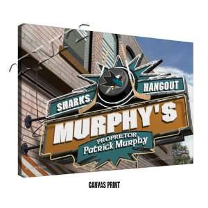  San Jose Sharks Personalized Pub Print: Sports & Outdoors
