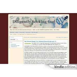  Diligently Seeking God Blog Kindle Store Gary Henry