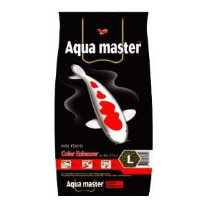   Master Color Enhance Koi Fish Food 22 Lbs Large Pellets: Pet Supplies