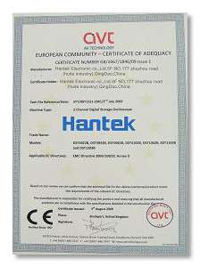 Hantek Digital Storage Oscilloscope DSO5102B 100M 1Gs/S  