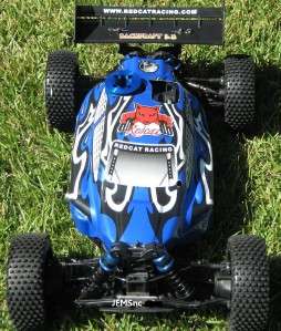 BACKDRAFT 1/8th Scale 4X4 NITRO Fast RC Redcat Buggy  