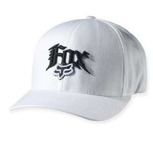  FOX NEXT CENTURY HAT WHITE LG/XLG: Sports & Outdoors