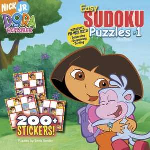   Easy Sudoku Puzzles #1 Dora the Explorer by Sonia 