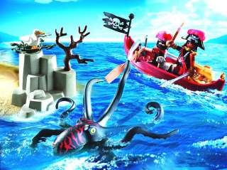 PLAYMOBIL® 5020 Giant Octopus with Pirate Raft and Island Not 