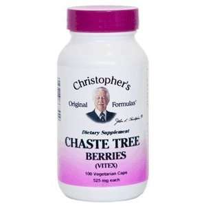  Chaste Tree Berry, 100 Capsules   Dr. Christophers 