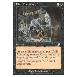   Magic the Gathering   Chill Haunting   Scourge   Foil Toys & Games