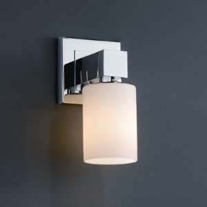  Fusion One Light Wall Sconce with No Arms Shade Option Hour Glass 