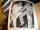 Augusta GA BILL JOHNSON Autographed Oct 1943 Orig BASEBALL Magazine 