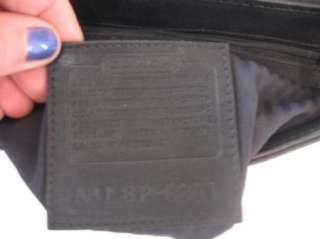 Vintage COACH Black Leather Satchel Sling Bag Purse Lovely!  