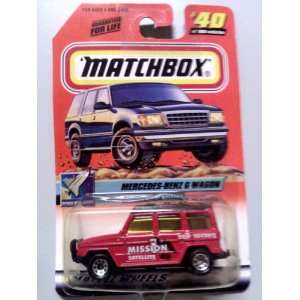  Matchbox Mercedes Benz G Wagon: Toys & Games