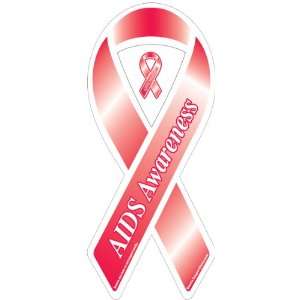  AIDS Awareness Ribbon Magnet
