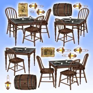 Perfect for Wild West themed parties this incredible scene setter 