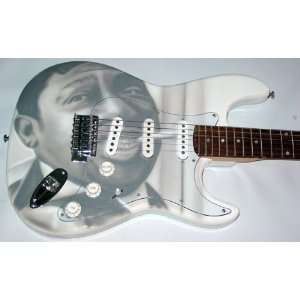   Autographed Signed Custom 2 sided Airbrush Guitar: Everything Else