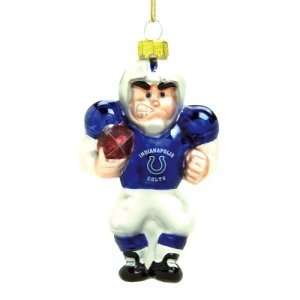   Colts NFL Glass Player Ornament (5 Caucasian): Sports & Outdoors
