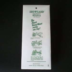  Showgard Pre cut Black Stamp Mounts Masterpack Everything 