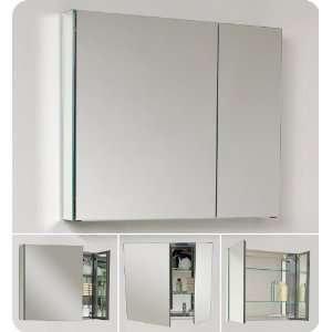  Fresca FMC8090 Mirror 30 Double Door Frameless Medicine Cabinet 