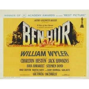  Ben Hur Movie Poster (22 x 28 Inches   56cm x 72cm) (1959 