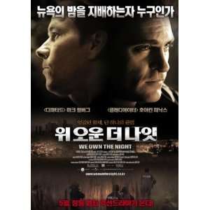  We Own the Night (2007) 27 x 40 Movie Poster Korean Style 