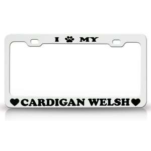  I PAW MY CARDIGAN WELSH Dog Pet Animal High Quality STEEL 