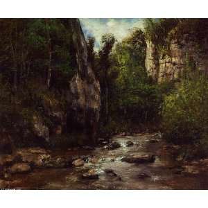 Hand Made Oil Reproduction   Gustave Courbet   32 x 26 inches 