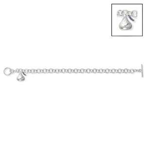  Small Hersheys Kiss Bracelet with 1 Charm: Jewelry