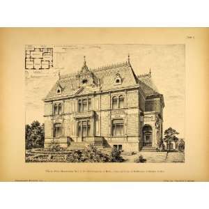  1891 Print House Berlin Cremer & Wolffenstein Architect 
