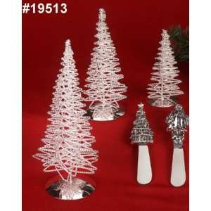  Creative Gifts WIRE TREES SET/3, SILVER   4.