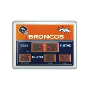  Denver Broncos Scoreboard Clock: Home & Kitchen