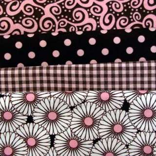 Michael Miller~DUMB DOT~COCOA Brown Pink Fabric /Yd. Polka Dot Dots 
