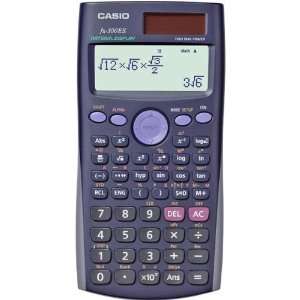 2 Line Scientific Calculator Hard Case Electronics