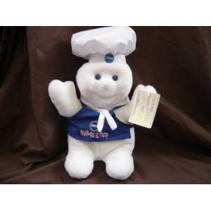  1998 15 Inch Tall Giggling Pillsbury Doughboy Plush Toy 