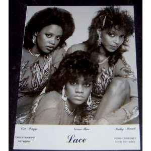  R&B Group  Lace  Publicity Photograph (Music Memorabilia 