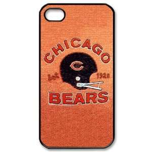   4s Covers Chicago Bears logo NFL Theme: Cell Phones & Accessories