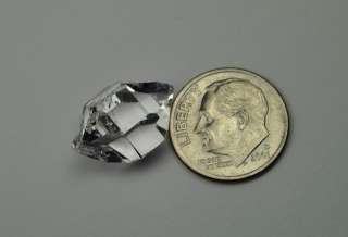 17mm Genuine Herkimer diamond (New York) quartz crystal 2.17grams 10 