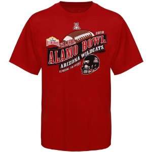   Wildcats Cardinal 2010 Alamo Bowl Bound T shirt
