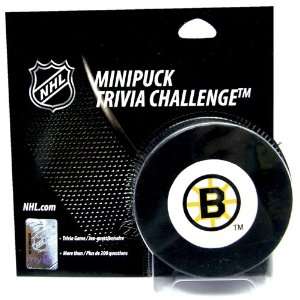 Alary Games Boston Bruins Trivia Puck Game  Sports 