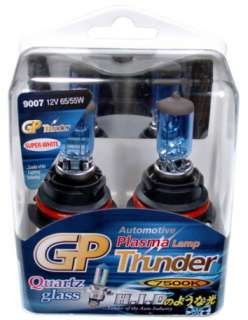 GP Thunder 7500K Super White Xenon Fog Light Bulbs H3  