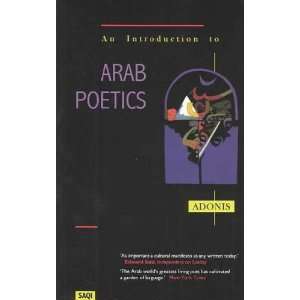 An Introduction to Arab Poetics **ISBN 9780863563317**  