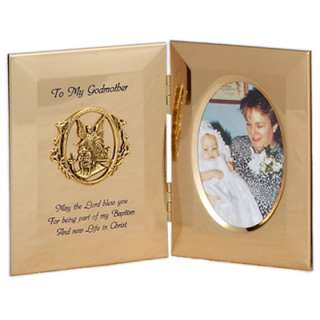 Baptism Godmother 8x5 Christian Picture Frame Gift  