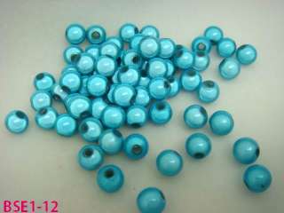 Colors Miracle Acrylic Plastic loose Charm Round ball Spacer Beads 